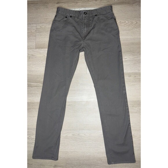 Prana Jeans Women’s Size 30 Brown Slim Fit Straight Outdoor Stretch Pants Gray - Picture 1 of 7